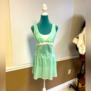 Nike Mint Green Tennis Dress – Size Small | Pleated Skirt | Y2K‎ Athletic Style